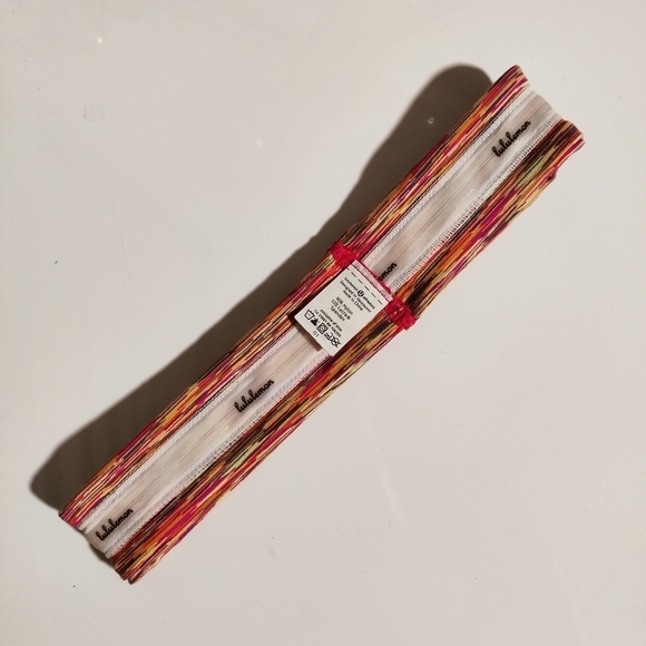 LULULEMON headband red orange yellow multicolor - Picture 2 of 3